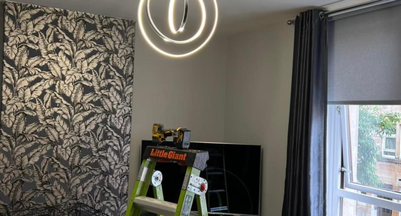 decorative LED light fitting